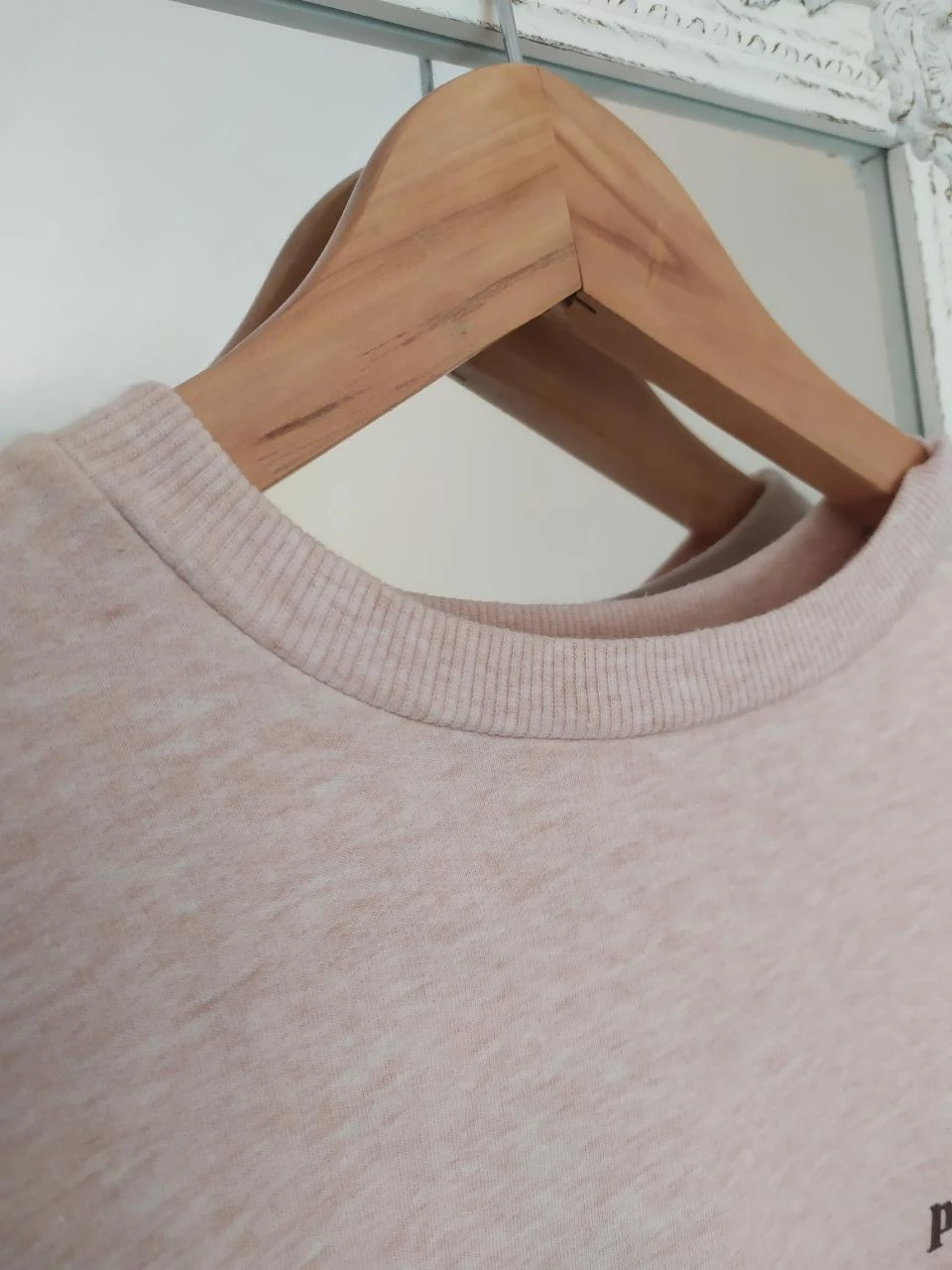 Mattelsa Sweatshirt Surdimensionné Déclaration Crème Femme S Coton – photo 5
